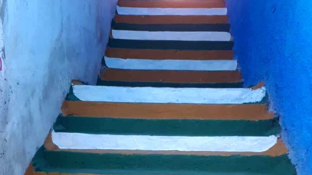 Camacã: Prefeitura realiza revitalização nas escadarias da cidade